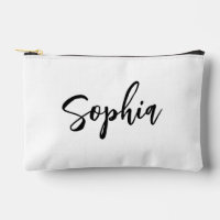 Personalisierte Bridesmaid Makeup-Taschen, Brautju