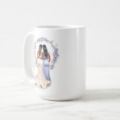 Personalisierte Bridesmaid-Tasse  Kaffeetasse (Vorderseite Links)