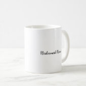 Personalisierte Bridesmaid-Tasse Kaffeetasse (VorderseiteRechts)