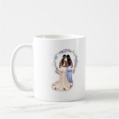 Personalisierte Bridesmaid-Tasse Kaffeetasse (Links)