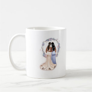 Personalisierte Bridesmaid-Tasse Kaffeetasse