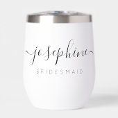 Personalisierte Bridesmaid Vorschlag Name Wedding (Vorderseite)