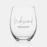 Personalisierte Bridesmaid Weinglas Vorschlag Gesc Ohne Stiel<br><div class="desc">Entdecken Sie mit unserem Personalisierten Bridesmaid Wine Glass Vorschlag Geschenk den perfekten Weg, um Ihren Jungfernhäusern "Danke" zu sagen. Jedes Weinglas ist sorgfältig gefertigt, um die einzigartige Bindung zu feiern, die Sie mit Ihrem Brautparty teilen. Ob für ein Brautparty, Junggeselinnen-Abschied oder den Hochzeitstag selbst, diese Weingläser verleihen der Feier eine...</div>