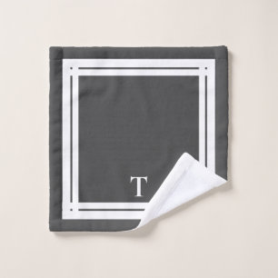 Personalisierte Bridesmaier Chic Minimalistischer Badhandtuch Set