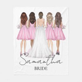 Personalisierte Bridge-Individuelle Name Fleecedecke