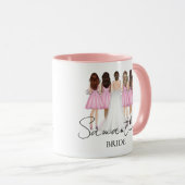 Personalisierte Bridge Individuelle Name Gift Tass Tasse (VorderseiteRechts)