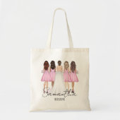 Personalisierte Bridge-Individuelle Name Tragetasche (Vorne)