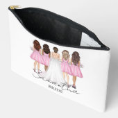 Personalisierte Bridge-Individuelle Name Zubehörtasche (Offen)