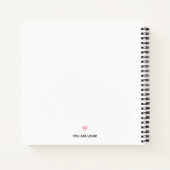 Personalisierte Briefe an meine Enkelin Notizblock (Rückseite)