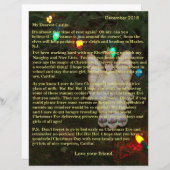 Personalisierte Briefe von Santa Angel Lights (Vorne/Hinten)