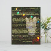 Personalisierte Briefe von Santa Angel Lights (Stehend Vorderseite)