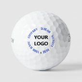 Personalisierte Briefmarke für benutzerdefinierte Golfball (Vorderseite)
