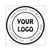 Personalisierte Briefmarke für Ihr Logo Gummistempel (Prägung)