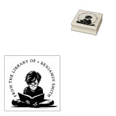 Personalisierte Briefmarke für Kinder Gummistempel (Stempel)