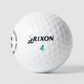 Personalisierte Briefmarke für Text und Logos Golfball (Logo)