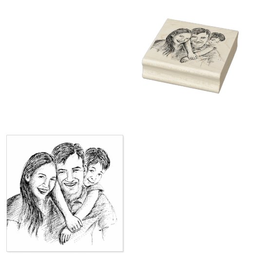 Personalisierte Briefmarke Gummistempel (Stempel)