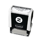 Personalisierte Briefmarke mit der Rücksendeadress Permastempel (Produkt)