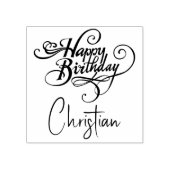 Personalisierte Briefmarke zum Geburtstag Gummistempel (Prägung)