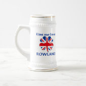 Personalisierte Briten küssen mich, den ich Bierglas (Links)
