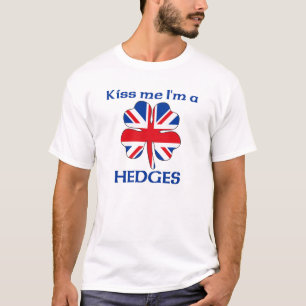 Personalisierte Briten küssen mich, den ich Hecke T-Shirt