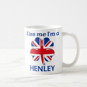 Personalisierte Briten küssen mich, den ich Henle Kaffeetasse