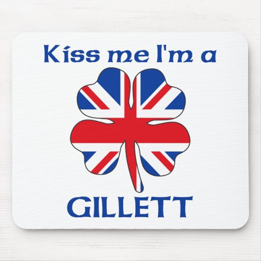 Personalisierte Briten küssen mich, den ich Mousepad (Vorne)