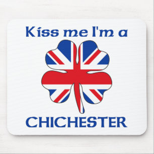 Personalisierte Briten küssen mich, den ich Mousepad