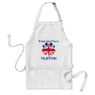 Personalisierte Briten küssen mich, den ich Schürze