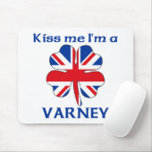 Personalisierte Briten küssen mich, den ich Varney Mousepad (Mit Mouse)