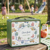 Personalisierte Brotdose für Kinder, Name & Klasse