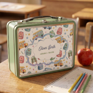 Personalisierte Brotdose für Kinder, Name & Klasse