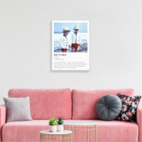 Personalisierte Brothers Definition Zitat Wall Art