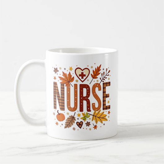 Personalisierte Bubelbriefe für Krankenschwester R Kaffeetasse (Links)