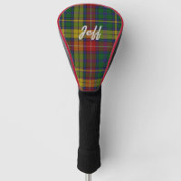 Personalisierte Buchanan Tartan Karierte Treiberab