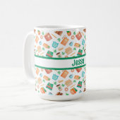 Personalisierte Bücher, Kaffee, Tee, Kaffeetasse (Vorderseite Links)