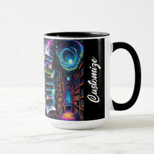 Personalisierte Bücher und Bibliotheken Tasse