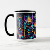 Personalisierte Bücher und Bibliotheken Tasse (Links)