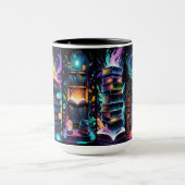 Personalisierte Bücher und Bibliotheken Tasse (Zentrum)