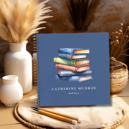 Personalisierte Buchliebhaber Notizblock