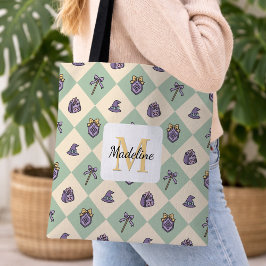 Personalisierte Buchliebhaberin Akademie-Zauberer Tasche