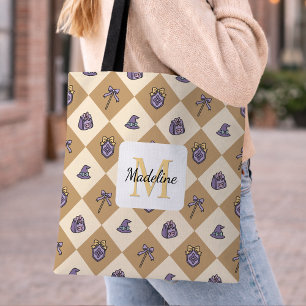 Personalisierte Buchliebhaberin Akademie Zauberer  Tasche