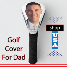 ⛳ Personalisierte budgetfreundliche Vatergeschenke Golf Headcover