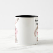 Personalisierte Bunny Girl Tasse - Niedlicher Kani (Mittel)
