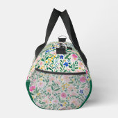 Personalisierte Bunte Blumen-Duffeltasche Duffle Bag (Rechts)