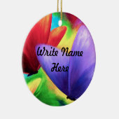 Personalisierte bunte keramik ornament (Rechts)