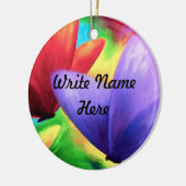 Personalisierte bunte keramik ornament (Links)