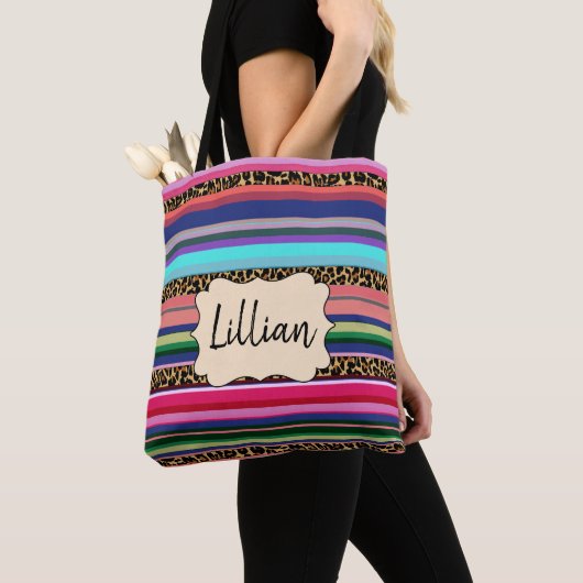 Personalisierte bunte Serape Tasche (Von Nahem)