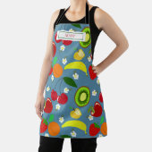 Personalisierte bunte Sommerfrucht-Muster-Schürze Schürze (InSitu)