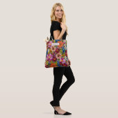 Personalisierte Bunte Wildblumen Blumen-Tasche Tasche (Am Model)