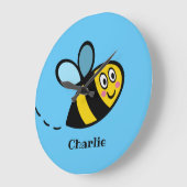 Personalisierte Busensperre Große Wanduhr (Winkel)